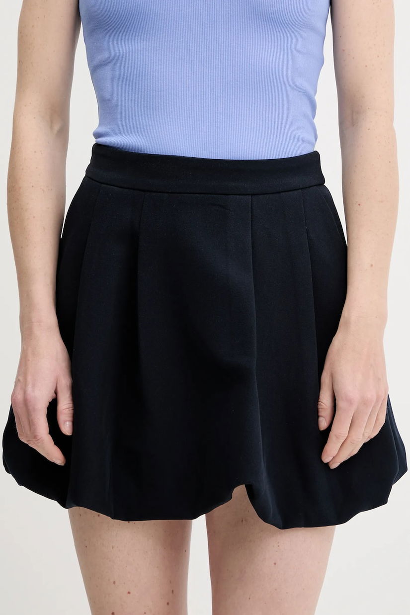 Answear Lab fusta culoarea albastru marin, mini, drept