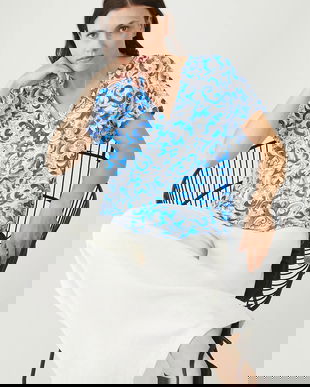 Medicine bluza culoarea alb, modelator