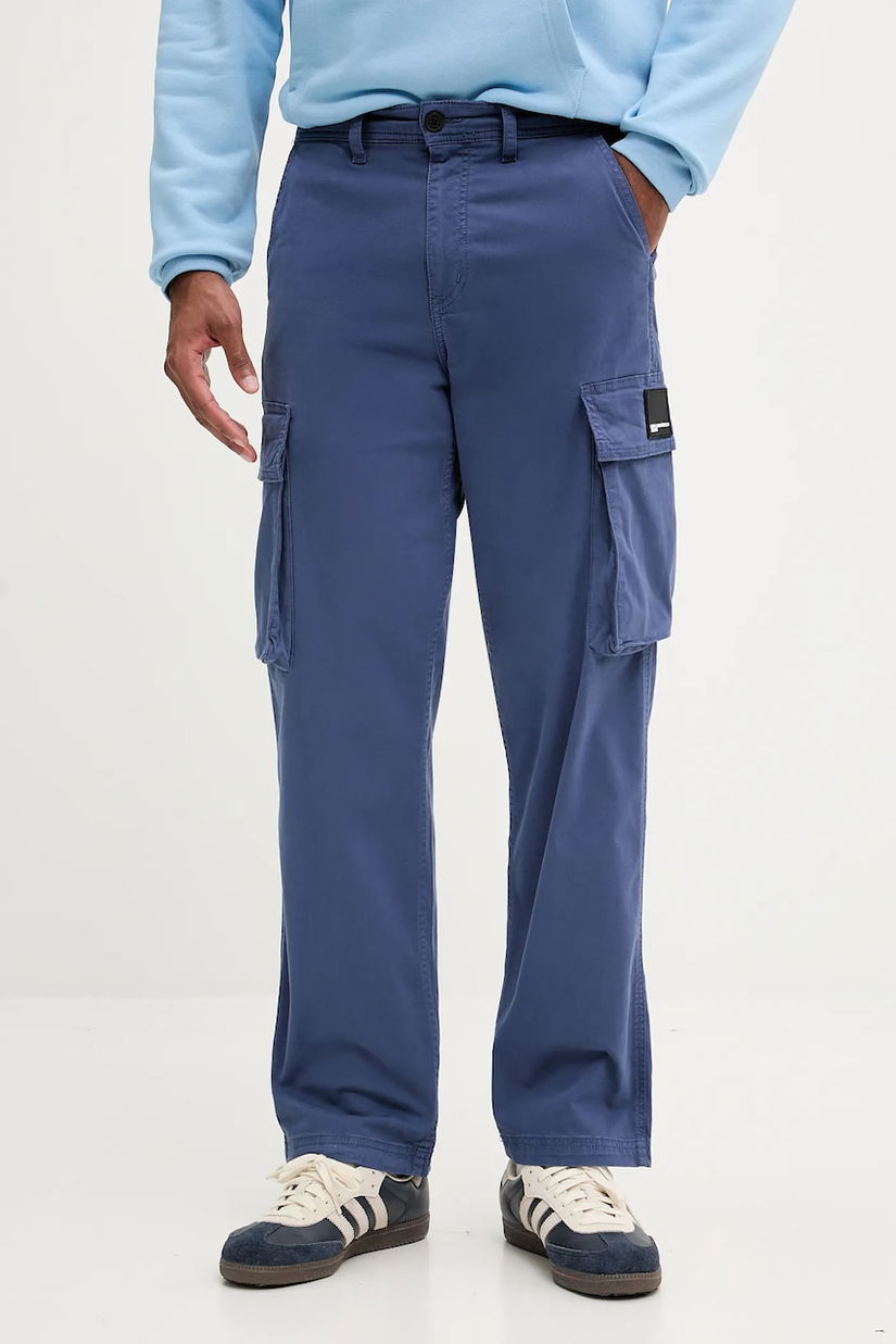 Karl Lagerfeld Jeans pantaloni cu fason cargo, A3M10085