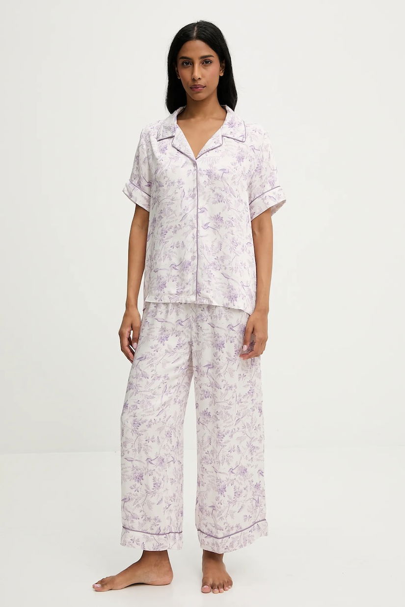 Answear Lab pijama culoarea violet