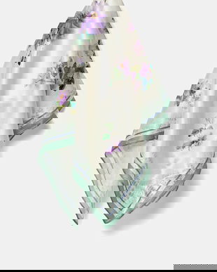 Answear Lab esarfa de matase culoarea violet, modelator