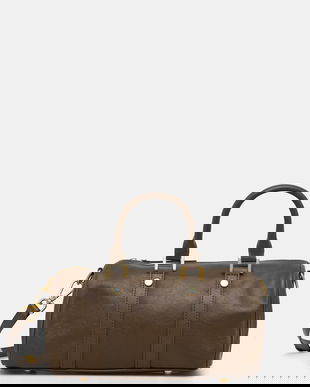 Answear Lab poseta de piele culoarea verde