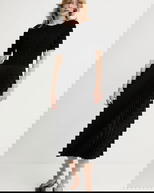 BOSS rochie midi, evazați, 50535658