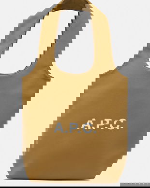 A.P.C. geantă tote ninon small culoarea maro, PUAAT.M61861