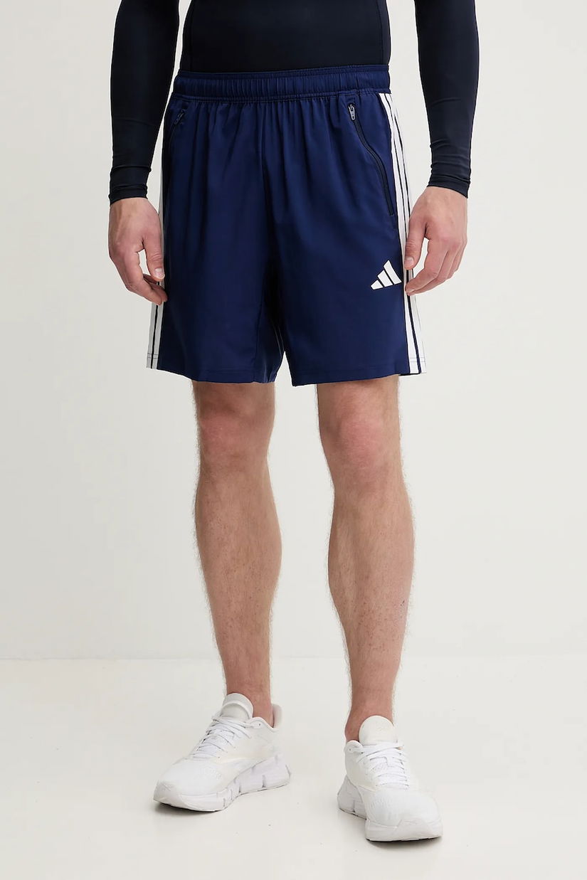 adidas Performance pantaloni scurți de antrenament Train Essentials culoarea bleumarin, JC7719