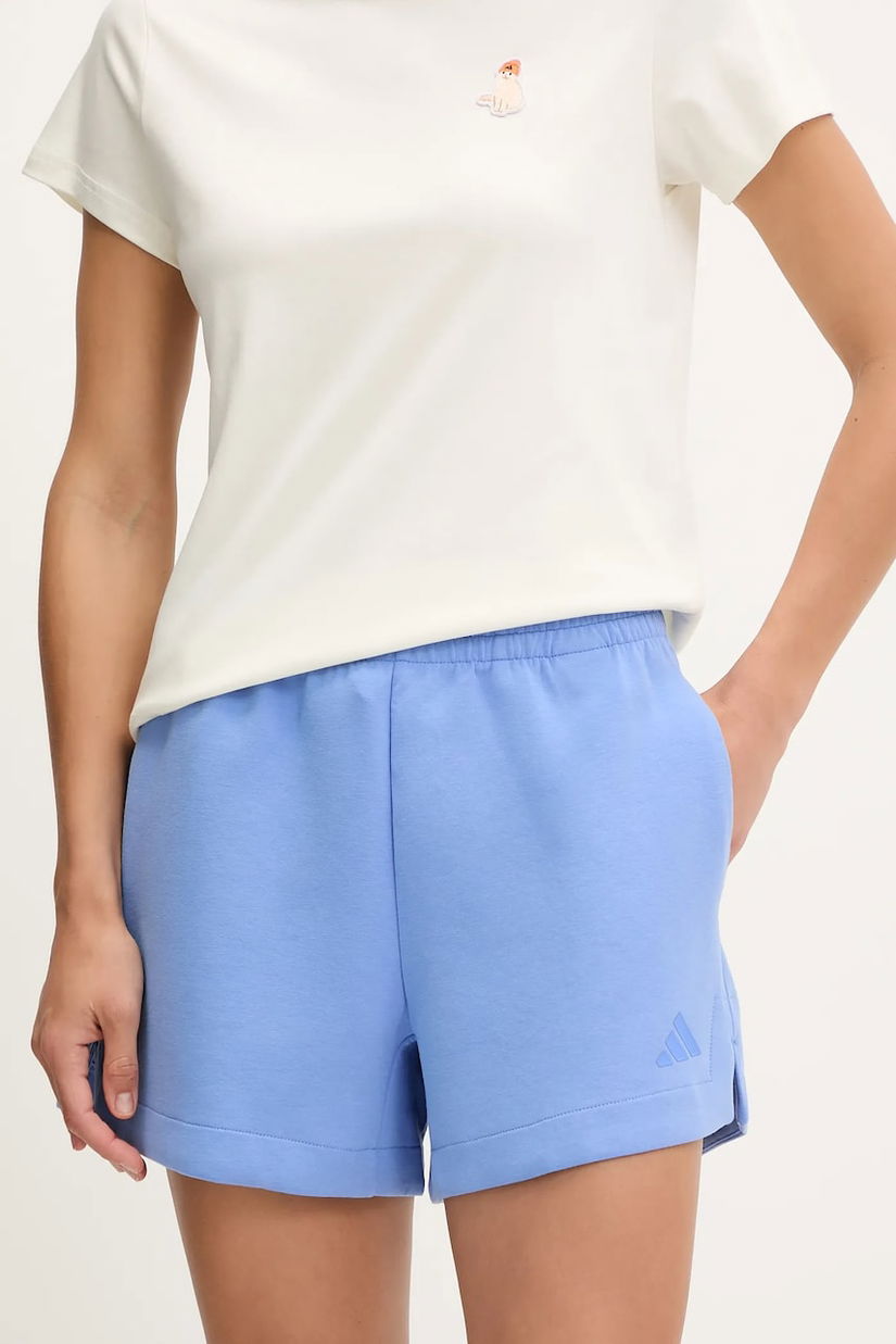 adidas pantaloni scurți All SZN uni, high waist, JV9878