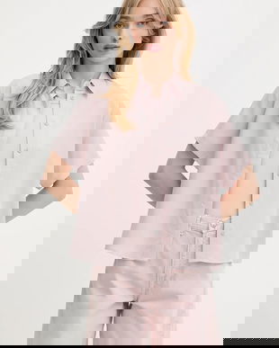 Samsoe Samsoe camasa culoarea verde, cu guler clasic, regular