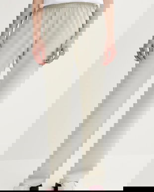 Samsoe Samsoe pantaloni Hoys culoarea verde, drept, high waist, F16304674