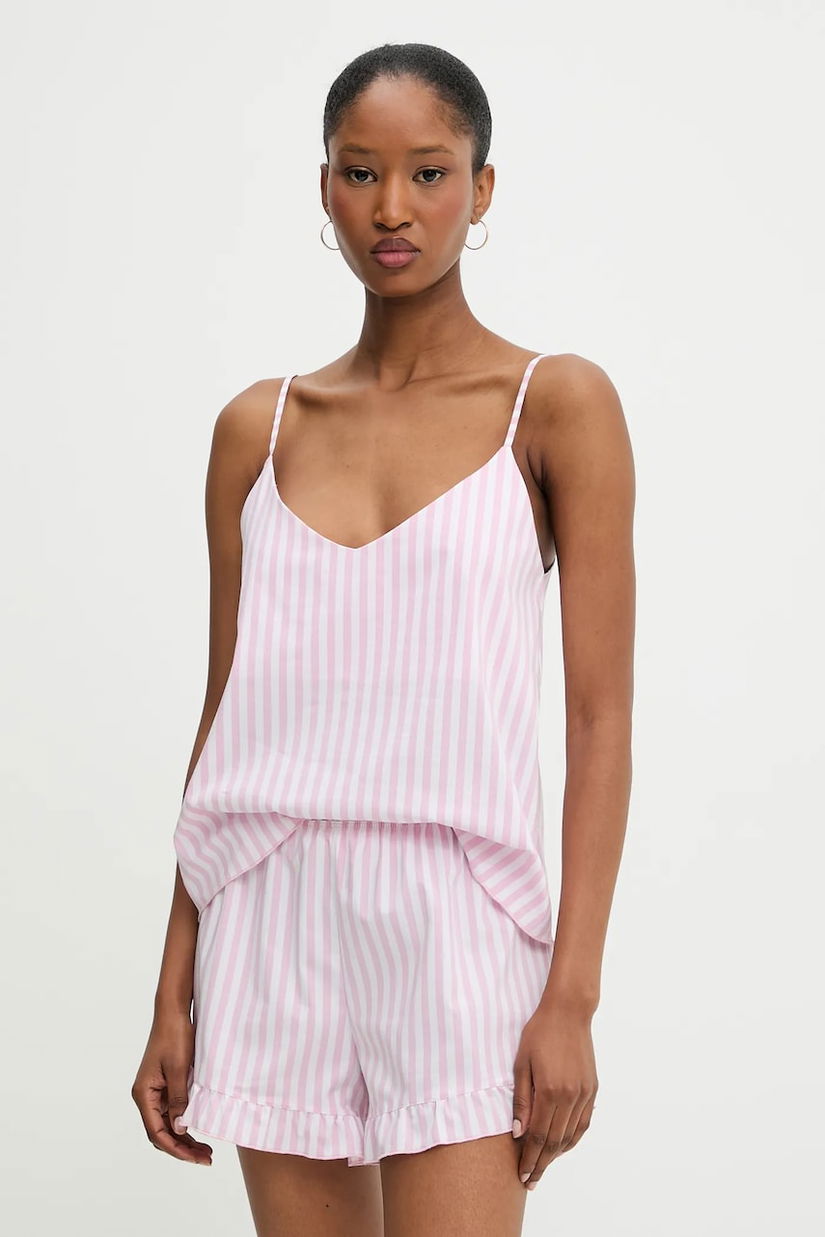 Answear Lab pijama culoarea roz