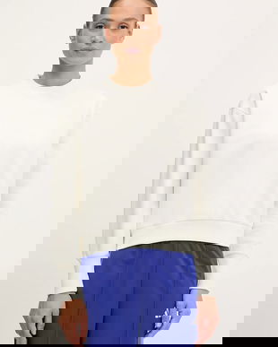 adidas bluză ALL SZN culoarea bej, uni, IY6748