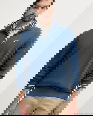 Barbour hanorac de bumbac ROSFORD neted, MOL0701