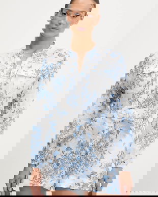 MC2 Saint Barth salopetă din in culoarea alb, HAE001