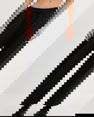 adidas pantaloni de trening x Z.N.E culoarea negru, neted, JW7773