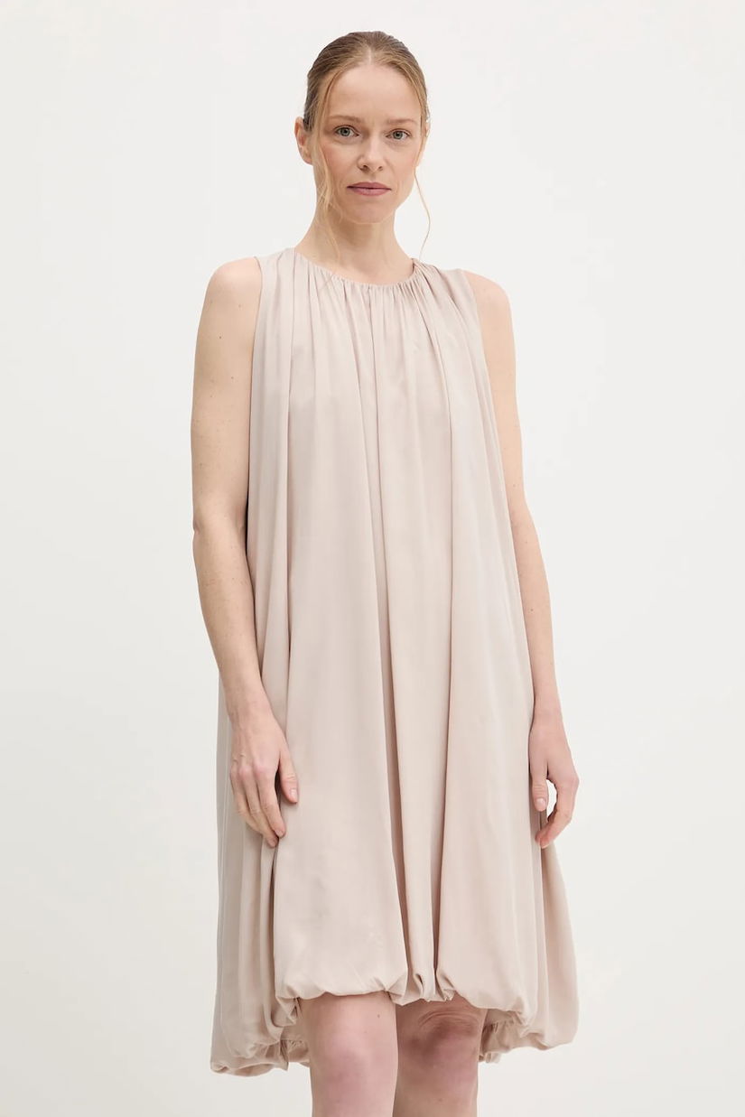 Answear Lab rochie culoarea bej, mini, evazati