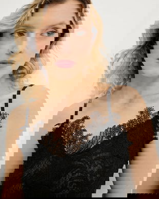 Answear Lab bluza culoarea negru, neted