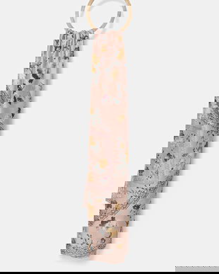 Answear Lab o esarfa din amestec de matase culoarea roz, modelator