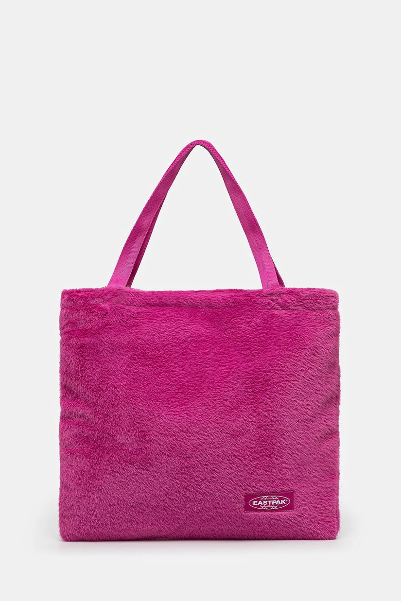 Eastpak geanta Charlie Fuzzy culoarea roz, EK0A5BCK2Q91