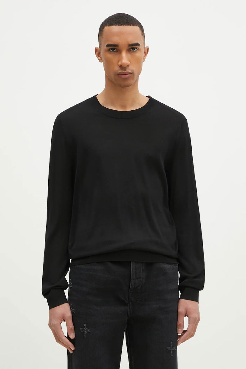 Paul Smith pulover de lână bărbați, culoarea negru, light, M1R-238Z-P02093