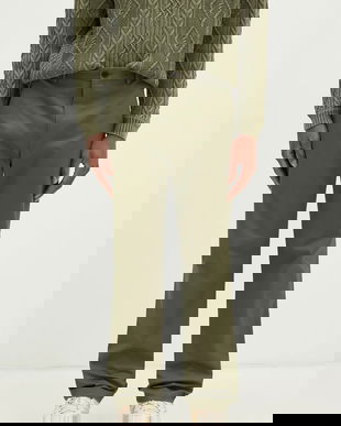 Paul Smith pantaloni bărbați, culoarea verde, mulata, M1R-055Z-N01934