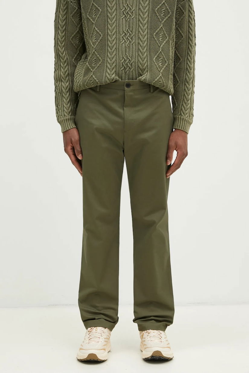 Paul Smith pantaloni bărbați, culoarea verde, mulata, M1R-055Z-N01934