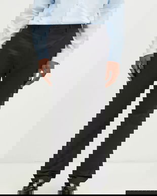 Paul Smith pantaloni bărbați, culoarea bleumarin, mulata, M1R-055Z-N01934