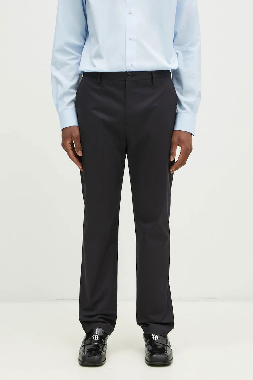 Paul Smith pantaloni bărbați, culoarea bleumarin, mulata, M1R-055Z-N01934