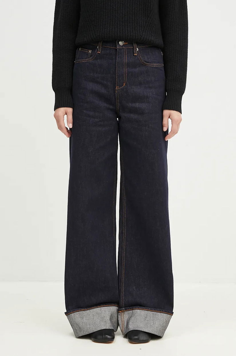 KSUBI jeansi Strider Cuff Original femei high waist, WFA24DJ016