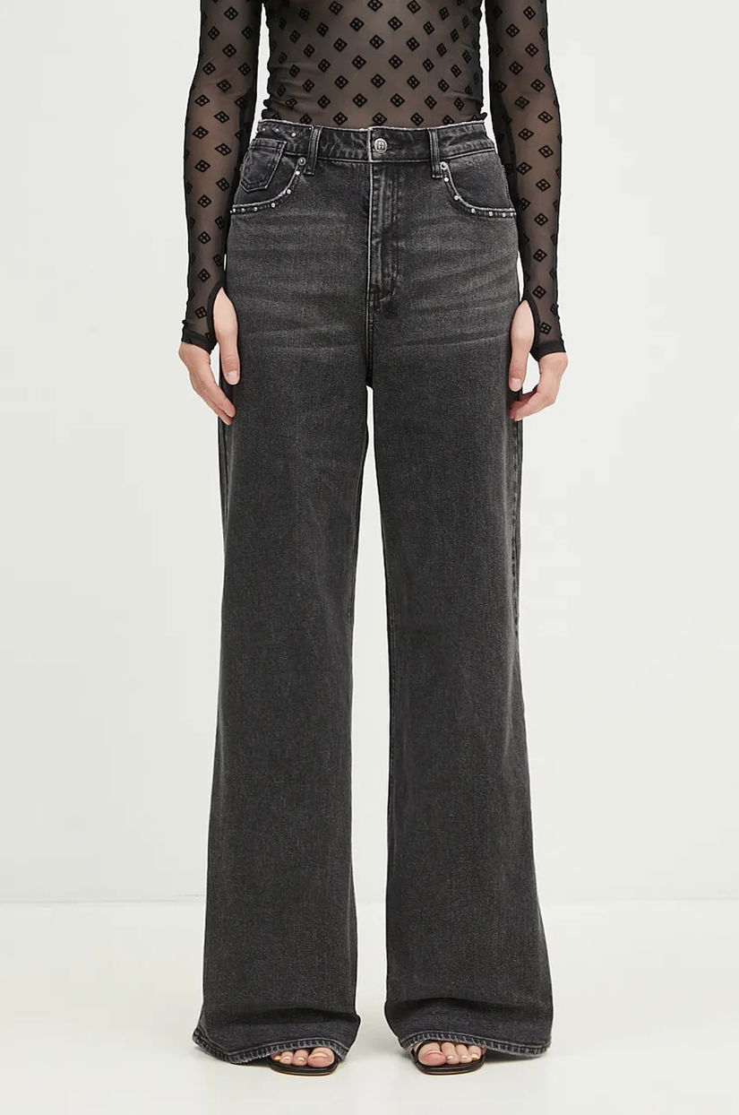 KSUBI jeansi Strider Stretch Lovestruck femei high waist, WPF24DJ022