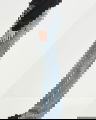 KSUBI jeansi Soho Frayed femei medium waist, WPF24DJ017