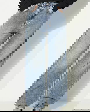 KSUBI jeansi Playback Flipped Overkast femei high waist, WSP24DJ041