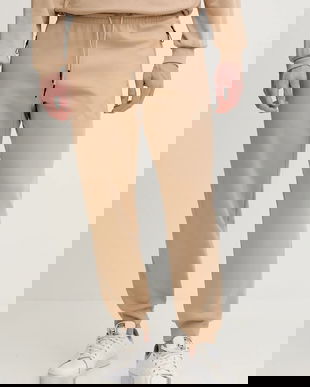 adidas pantaloni de trening x Z.N.E culoarea bej, cu imprimeu, JW4725