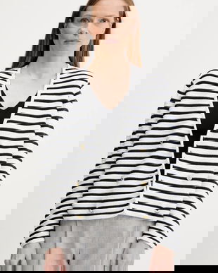 Barbour cardigan din bumbac ABBY culoarea bleumarin, LKN1650