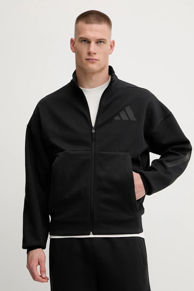 adidas bluză x Z.N.E culoarea negru, uni, JM6058