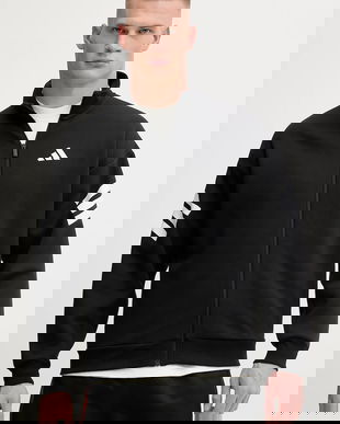 adidas bluză Future Icons culoarea negru, cu imprimeu, JD4885