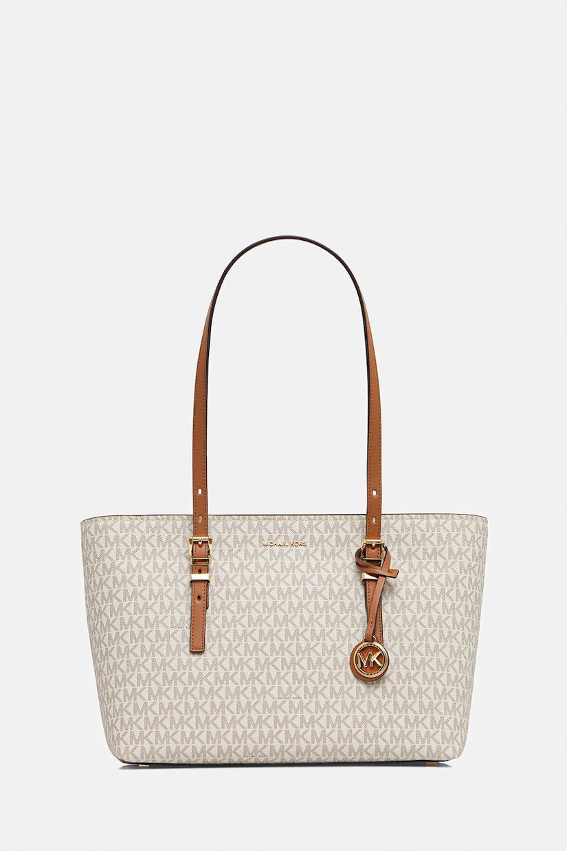 MICHAEL Michael Kors poșetă QUINN culoarea bej, 30T5GQNT2B