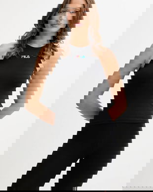 Fila pijama culoarea negru, FPS4203