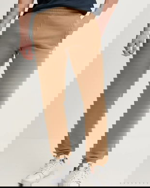 adidas Originals pantaloni de trening Essentials culoarea maro, uni, JW3614