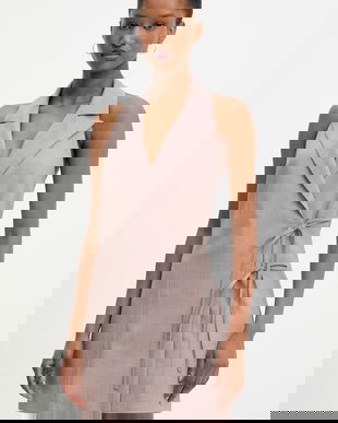 Answear Lab rochie culoarea maro, mini, drept