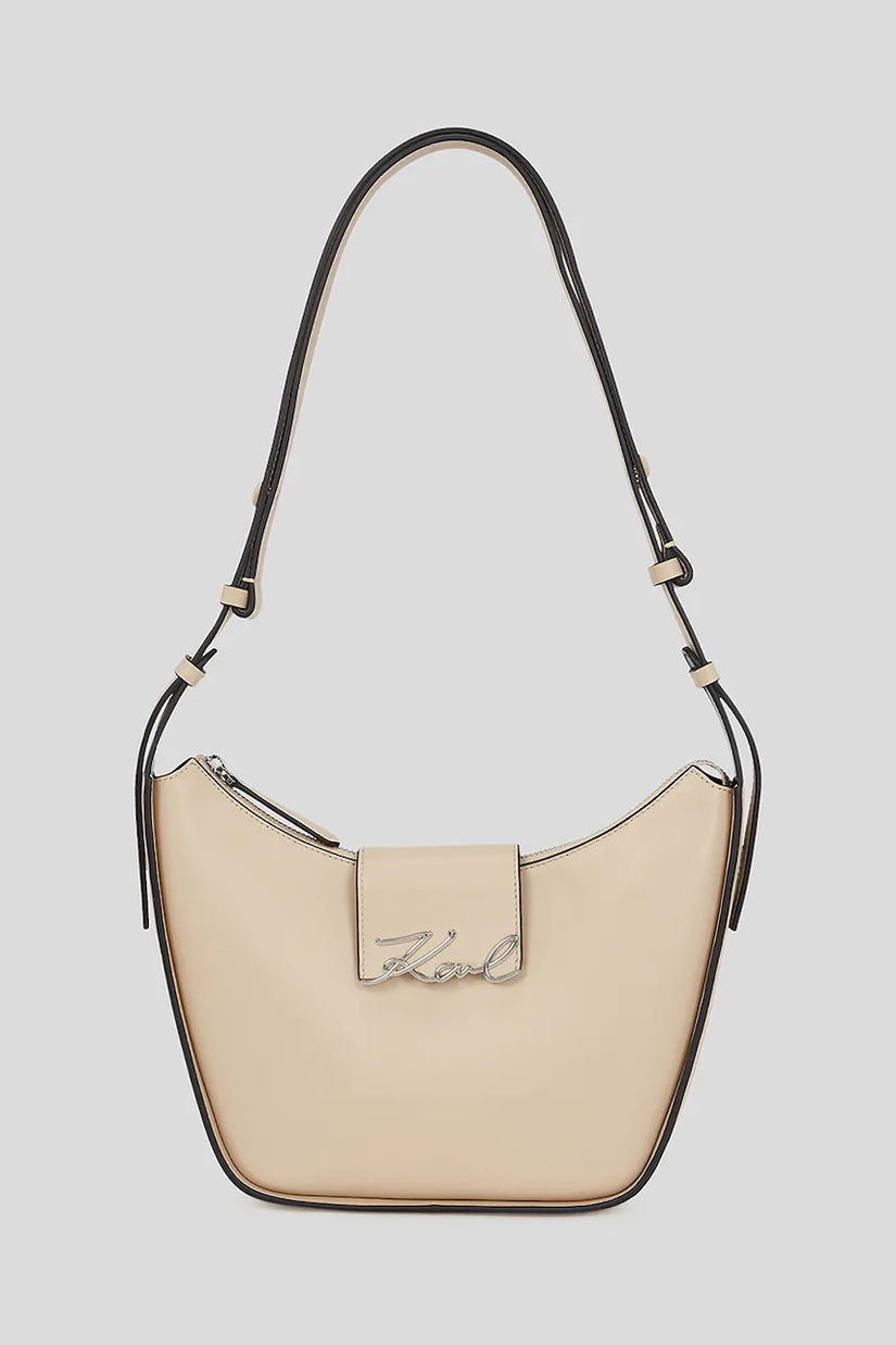 Karl Lagerfeld geantă culoarea bej, A3W30046