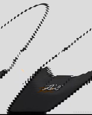 Karl Lagerfeld geantă K/SIGNATURE culoarea negru, A3W30046