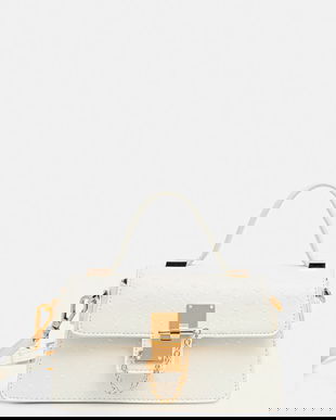 Aldo geantă CALLUNA culoarea alb, 13989476