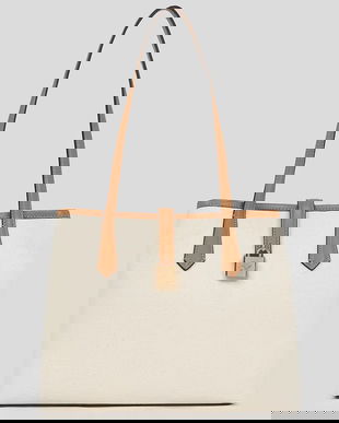 Karl Lagerfeld geantă K/AUTOGRAPH culoarea bej, A3W30305