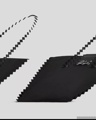 Karl Lagerfeld geantă K/SIGNATURE culoarea negru, A3W30029