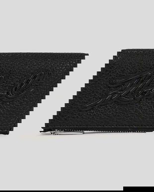 Karl Lagerfeld portofel K/SKUARE culoarea negru, A3W32093