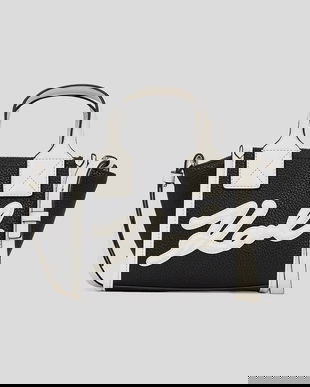 Karl Lagerfeld geantă K/SKUARE culoarea negru, A3W30028