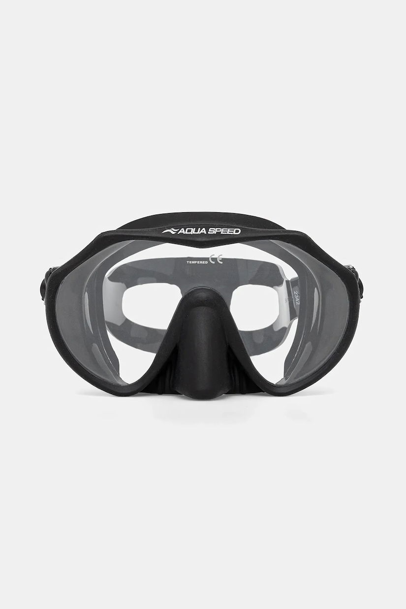 Aqua Speed mască pentru snorkeling culoarea negru, AMATI