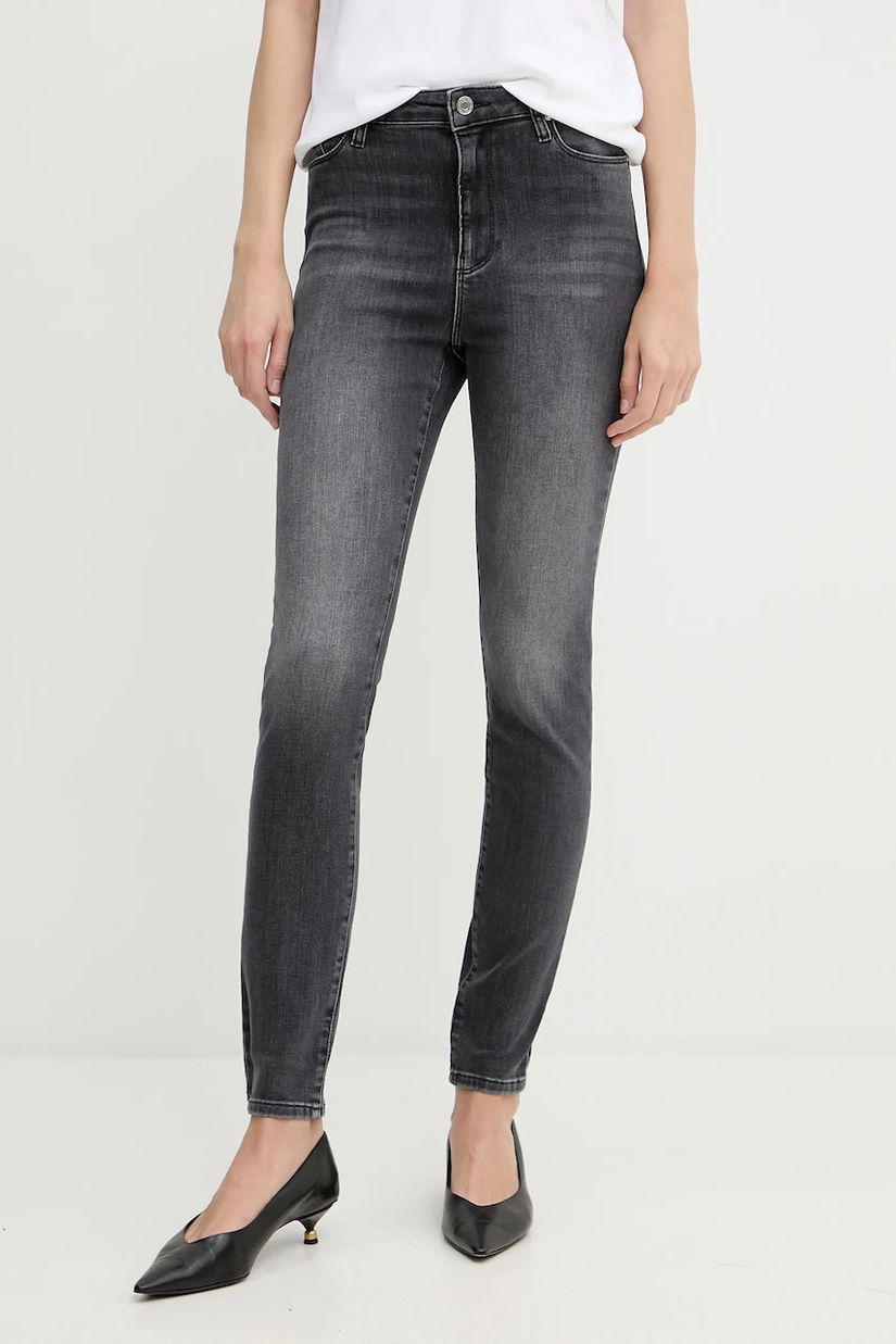 Karl Lagerfeld jeans culoarea gri, A3W10016