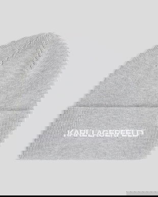 Karl Lagerfeld căciulă K/ESSENTIAL culoarea gri, A3W33143