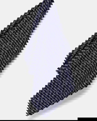 Tory Burch eșarfă de mătase T Monogram cu imprimeu, 166713-401