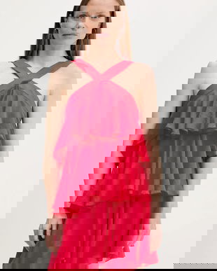 Answear Lab rochie culoarea rosu, mini, drept